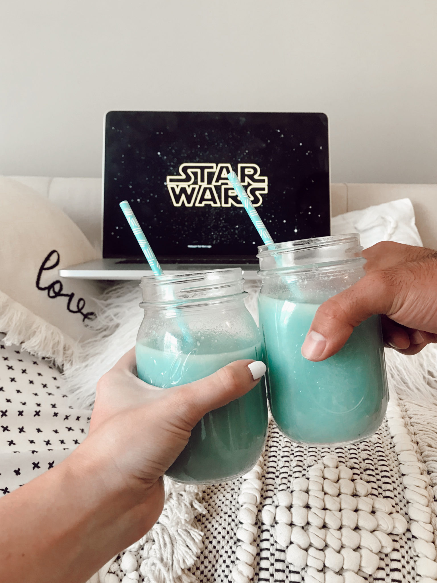 Star Wars Blue Milk Recipe | Sweet Serendipity